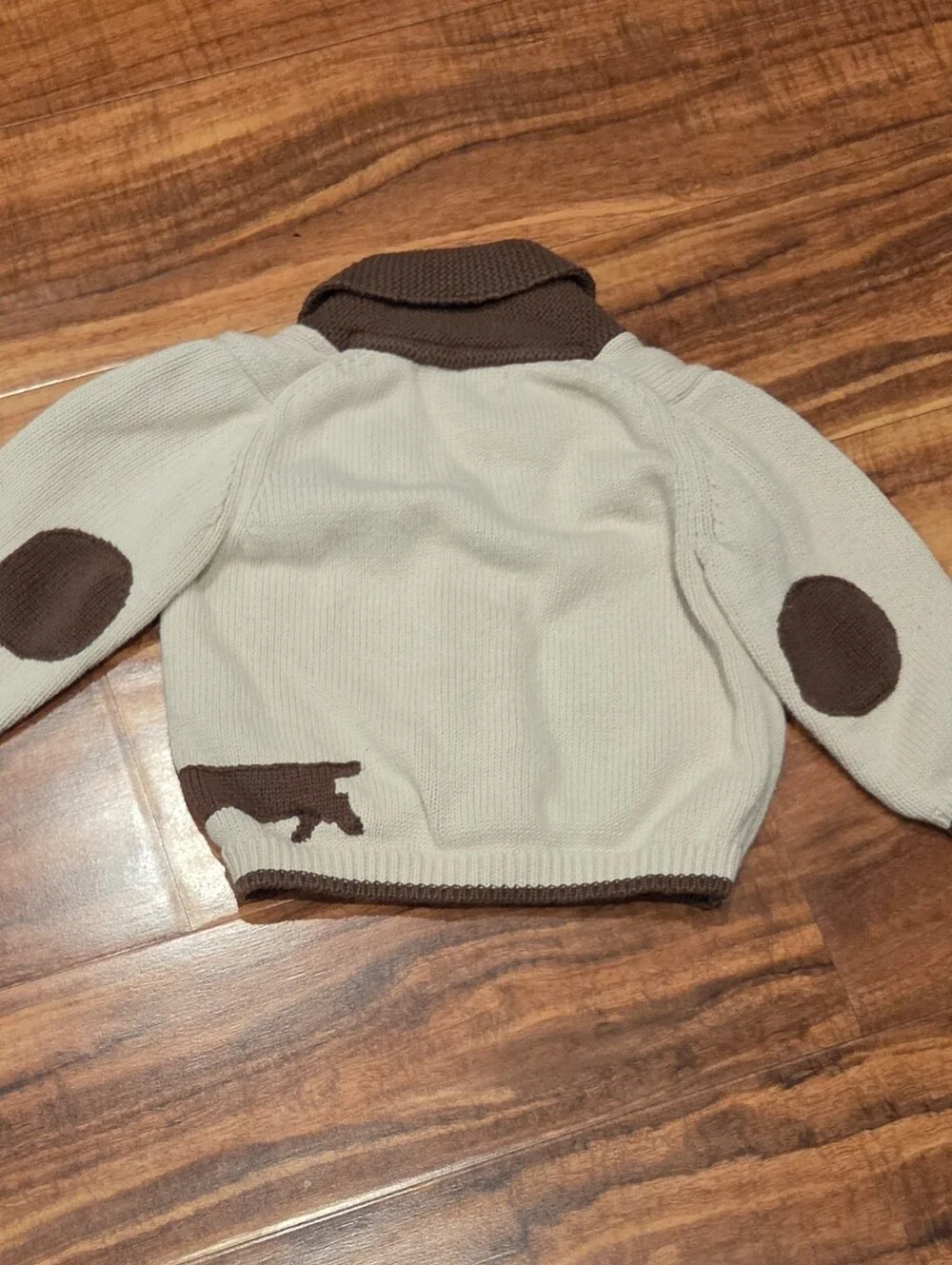 Janie and Jack EUC 6-12 Months Dachsund Bodysuit, Corduroy Overalls and Sweater